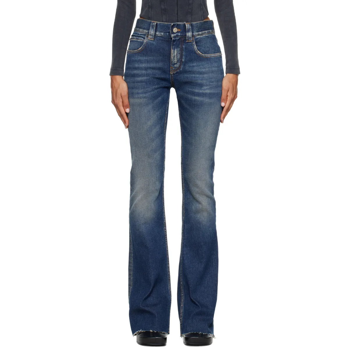 Slim Fit Bootcut Jeans by Balenciaga