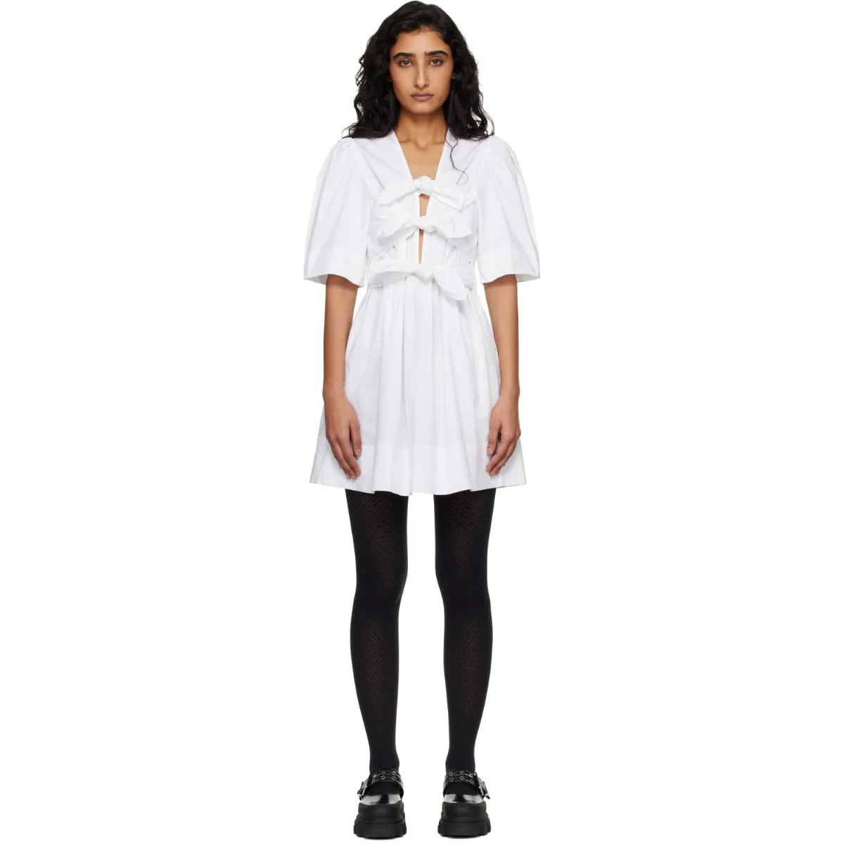 Cotton Minidress by GANNI