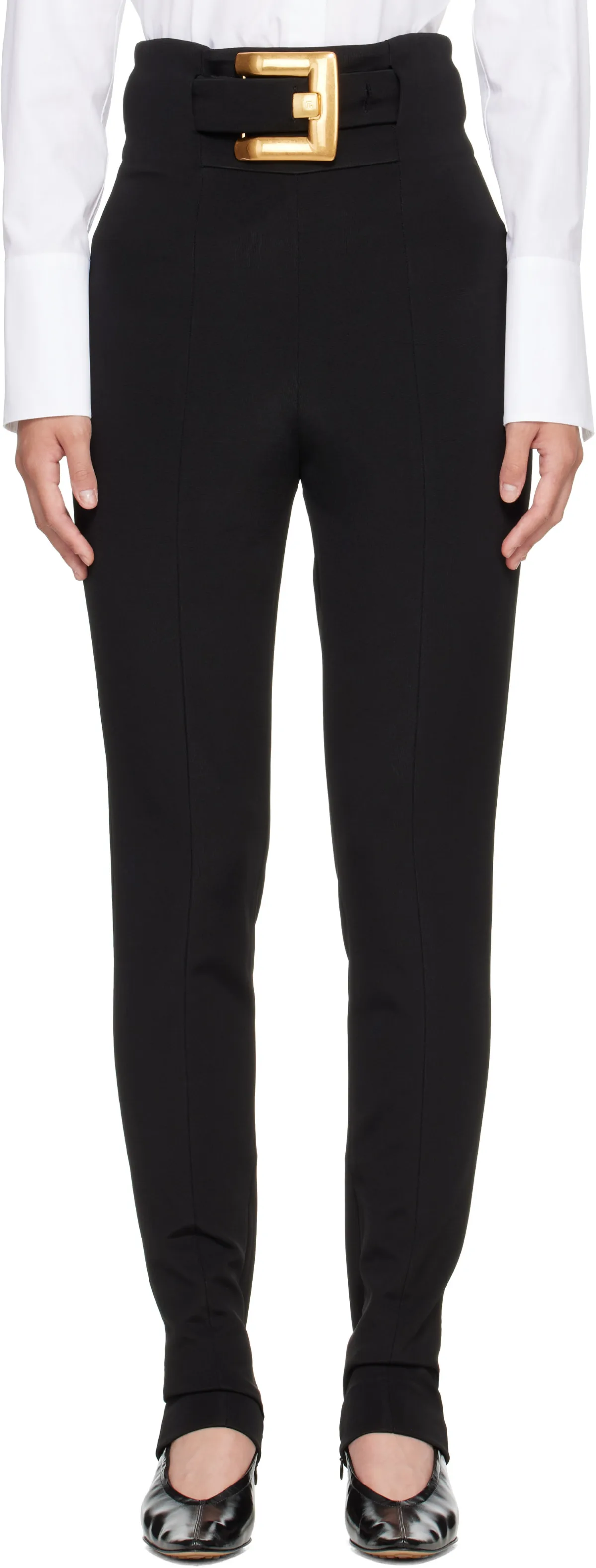 Stretch Belt Leggings