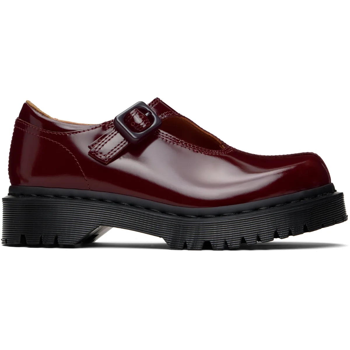 Rejena Mary Jane Laquered Leather Loafers by Dr. Martens