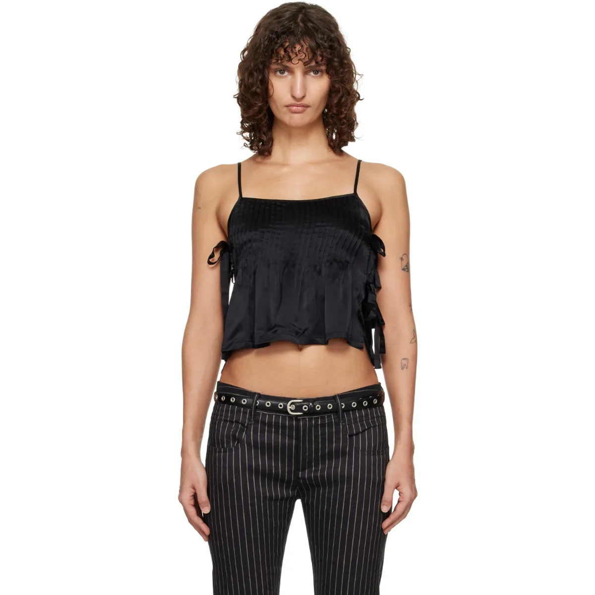 Square Neck Tie Camisole by R13