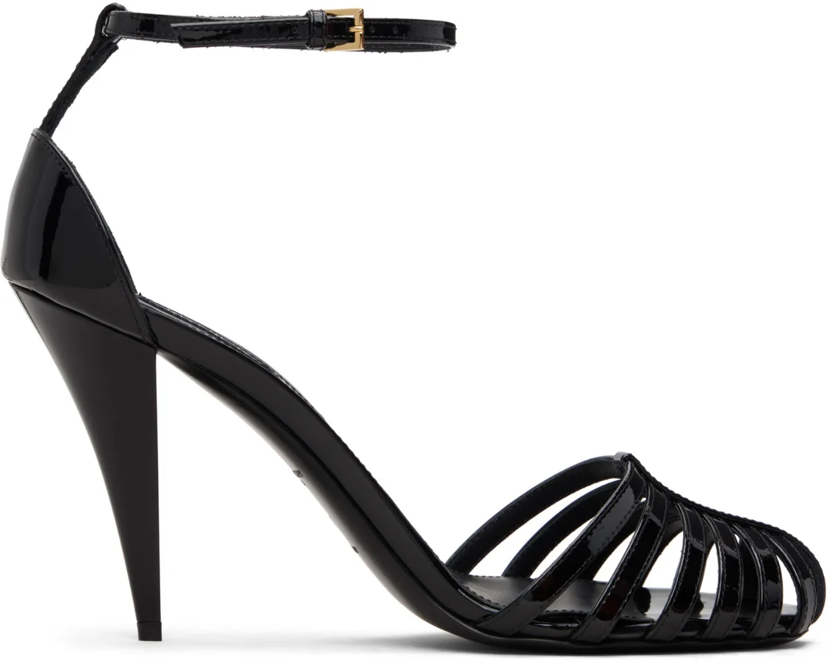 Cage Heeled Sandals