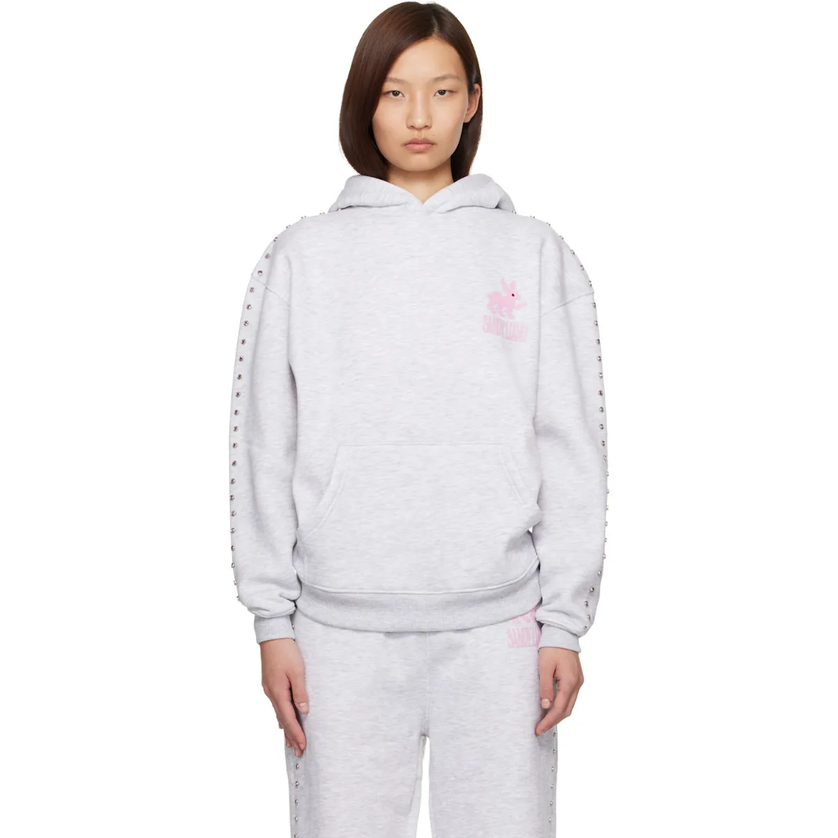 Mung Bean Hoodie by Sandy Liang