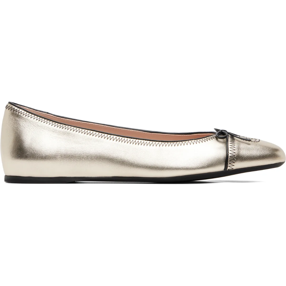 Vlogo Signature Ballerina Flats by Valentino Garavani