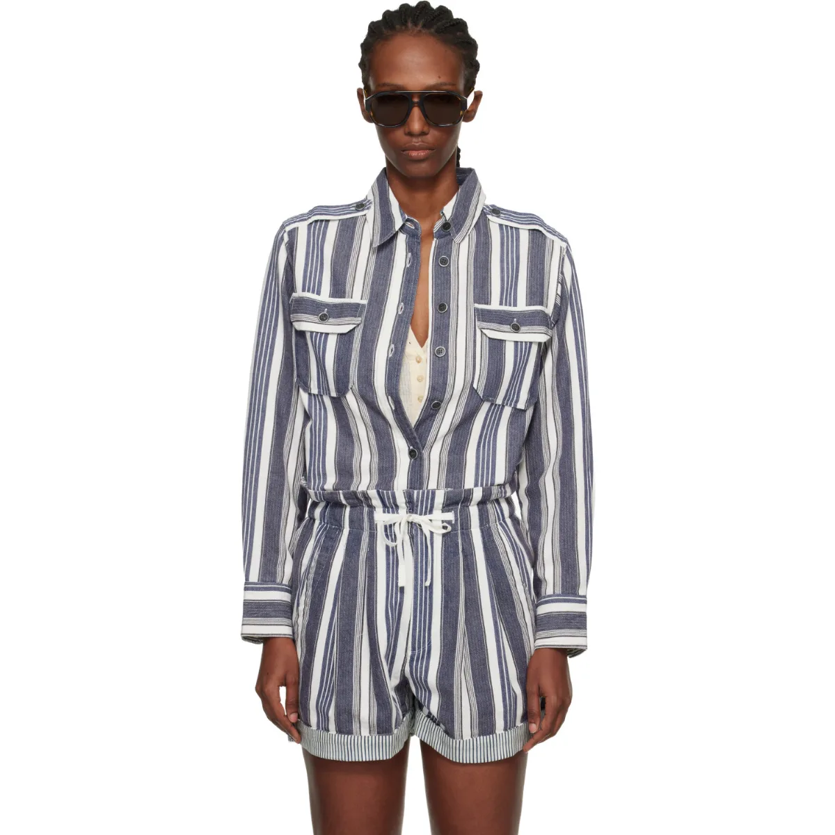 Gelva Summer Striped Shirt by Isabel Marant Etoile