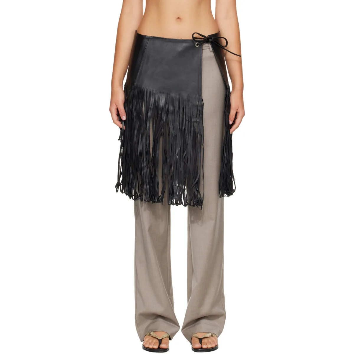 Fringe Skirt Belt by St. Agni