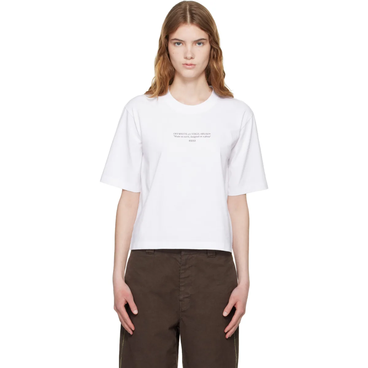 Statement Boxy T-Shirt by Off-White