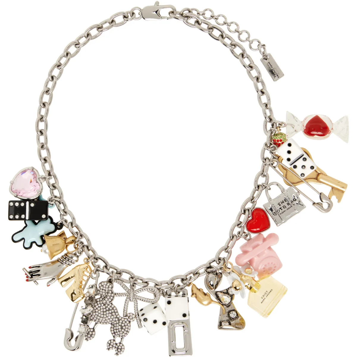 The Sticker Charm Statement Necklace by Marc Jacobs