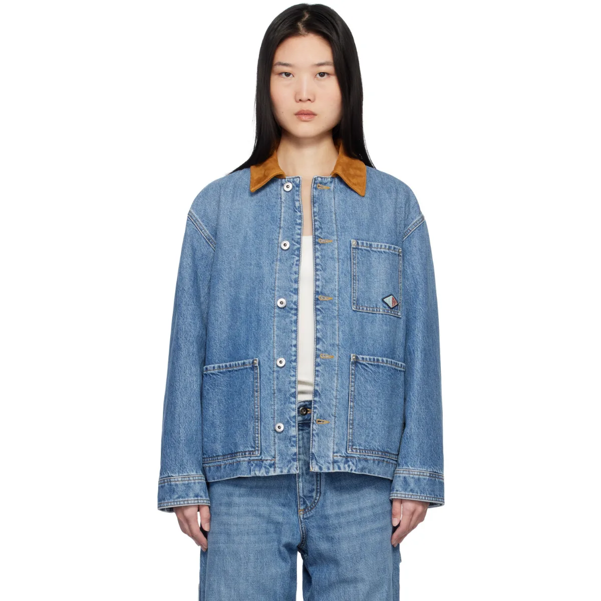 Vintage Denim Jacket by Bottega Veneta