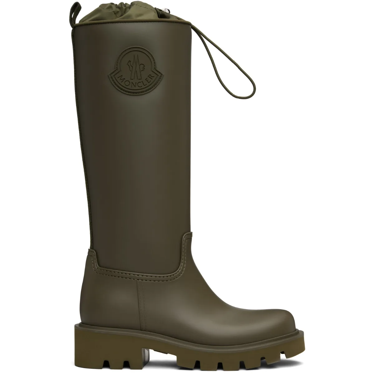 Kickstream High Rain Tall Boots by Moncler