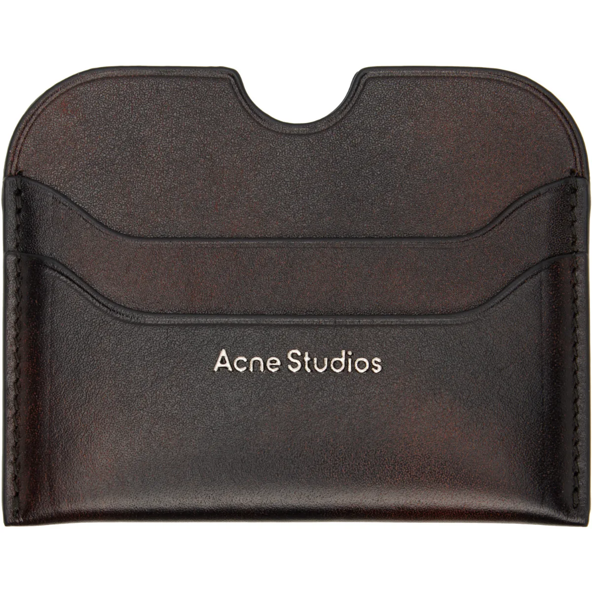 Leather Card Holder by Acne Studios