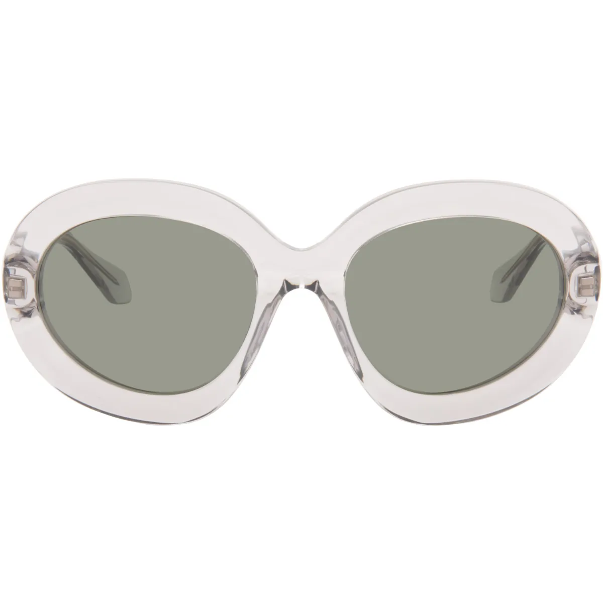 Round Wraparound Sunglasses by ALAÏA