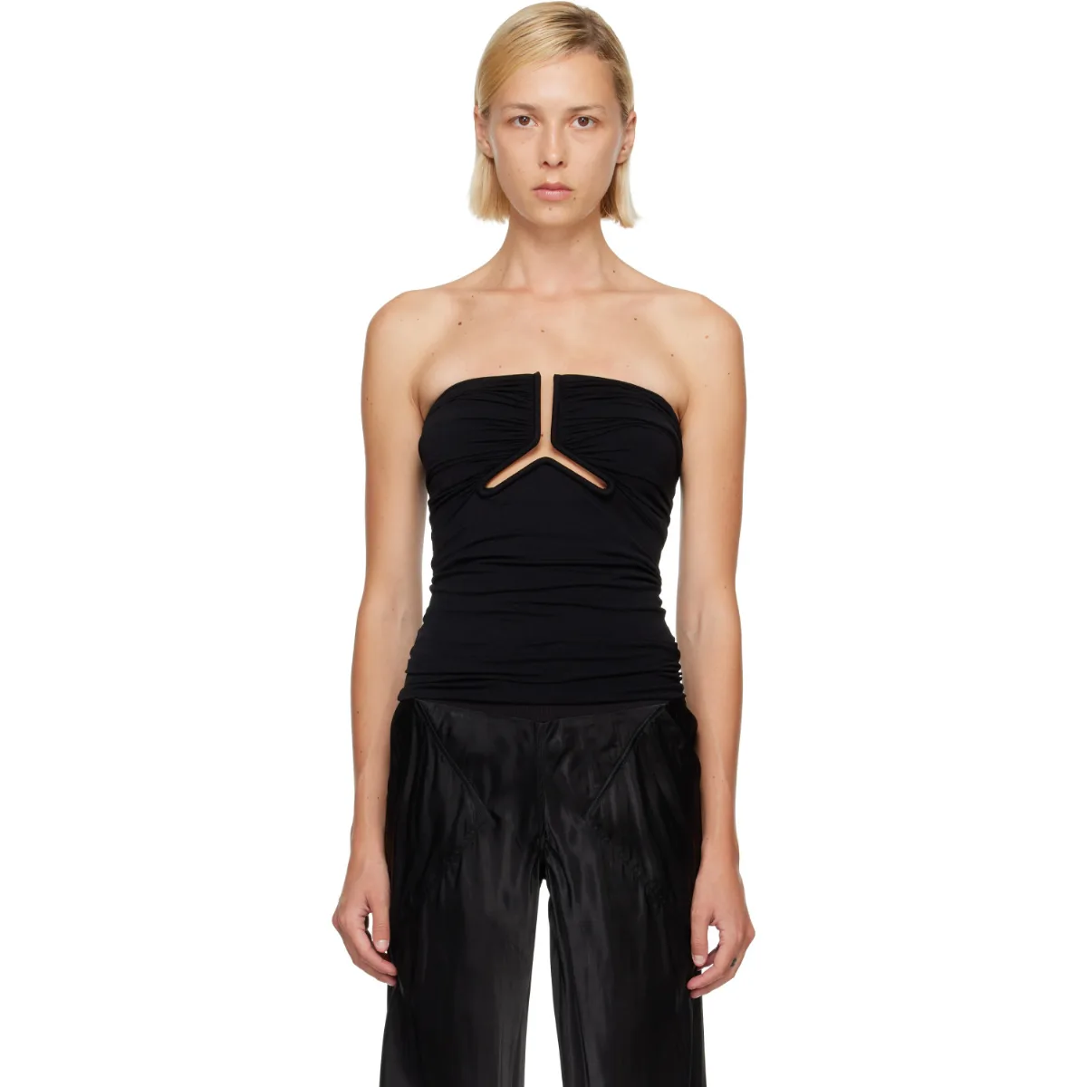 Alannah Prong Bustier Top by Rick Owens