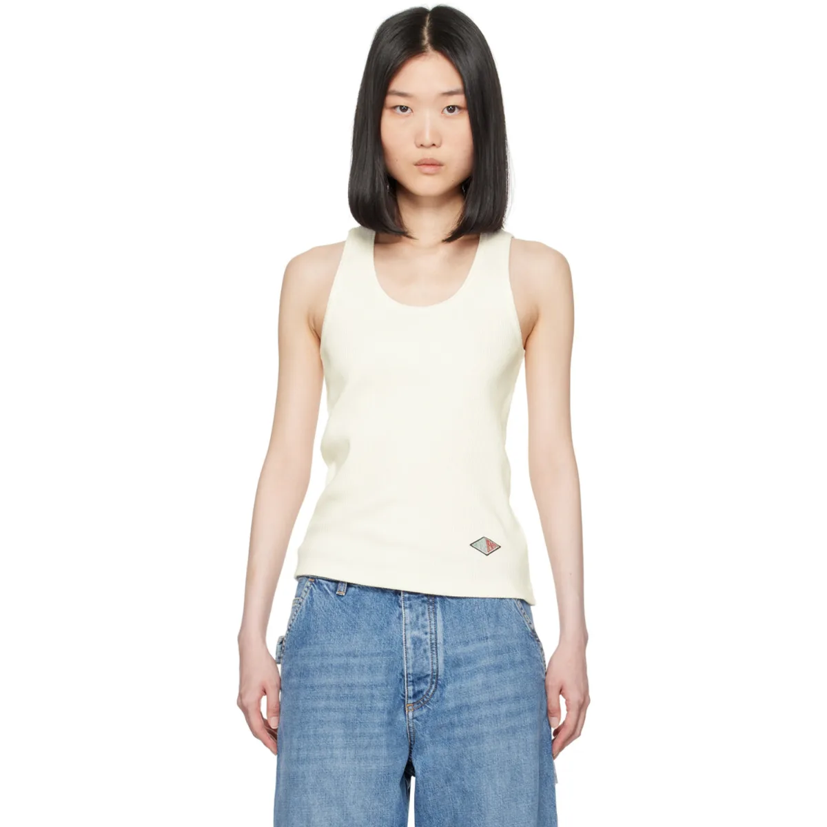 Compact Rib Tank Top by Bottega Veneta
