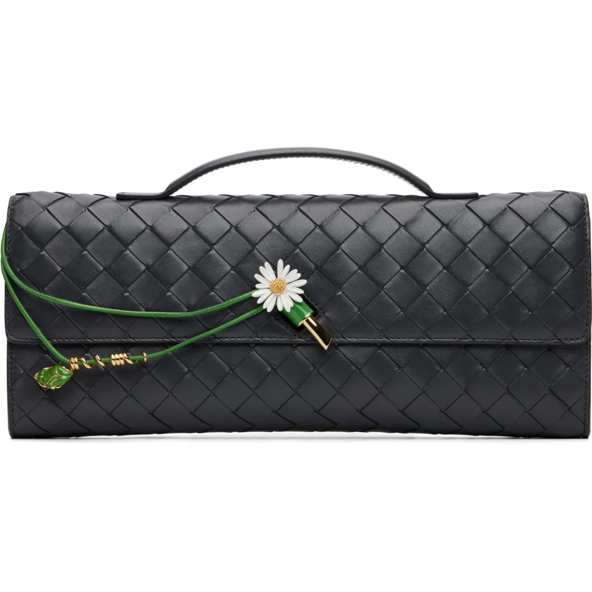 Closure Andiamo Clutch by Bottega Veneta