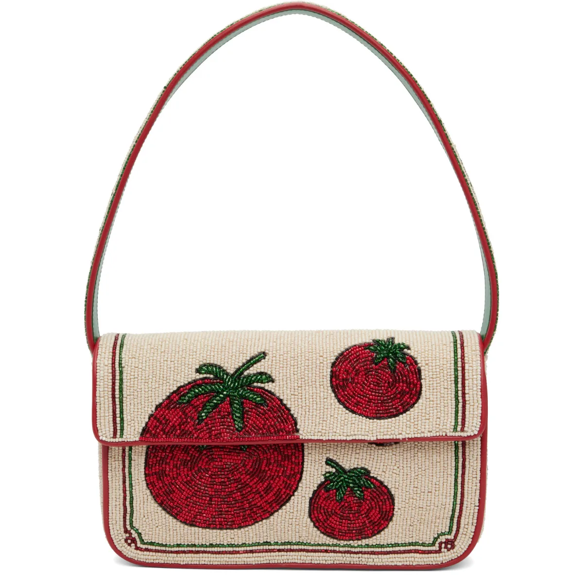 Tommy Beaded Bag by Staud