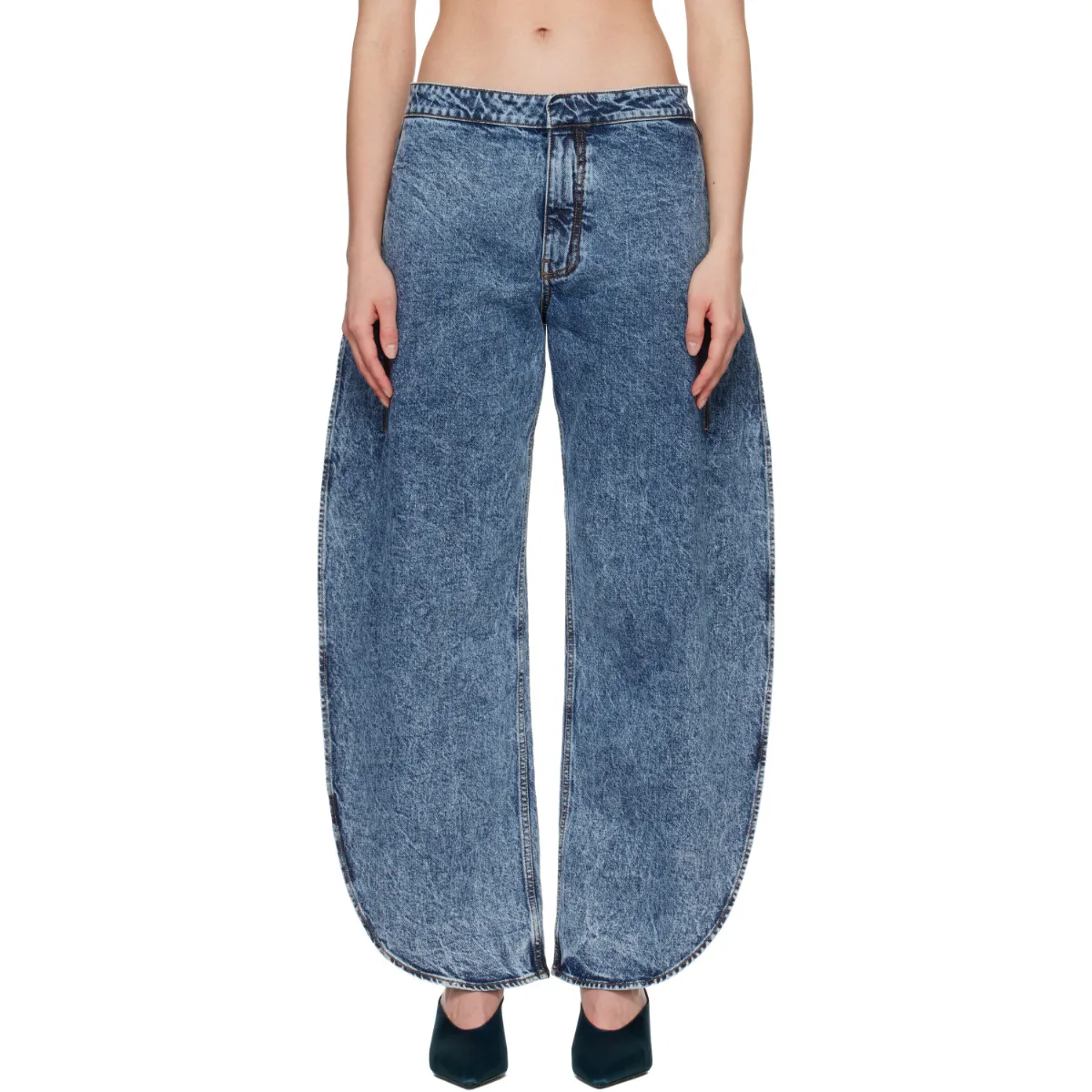 Petal Jeans by ALAÏA