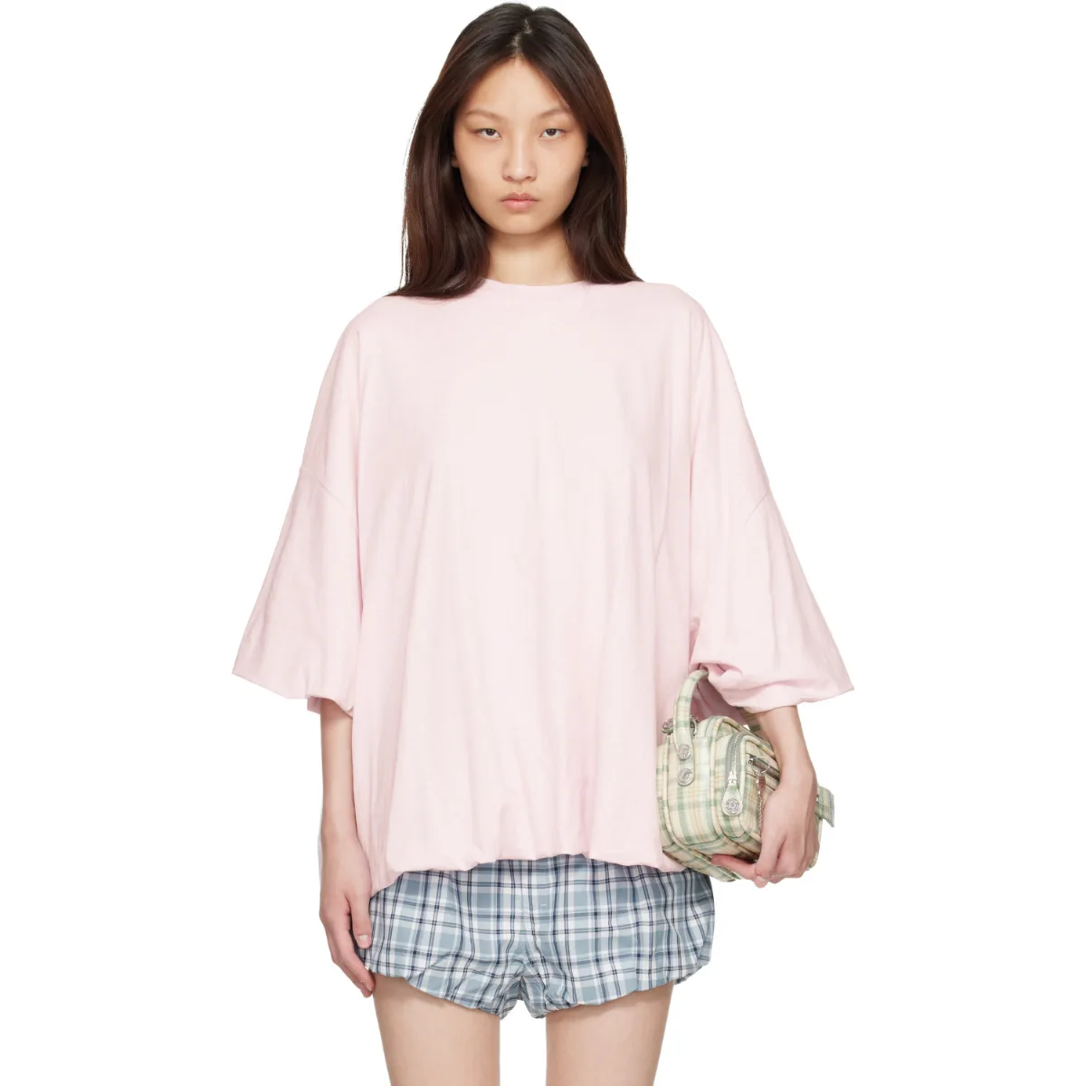 Gathered Logo T-Shirt by Acne Studios