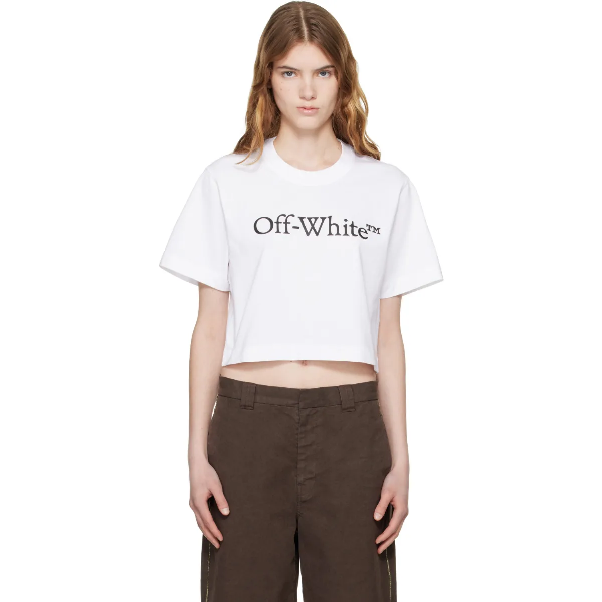 Big Logo Bookish Crop T-Shirt