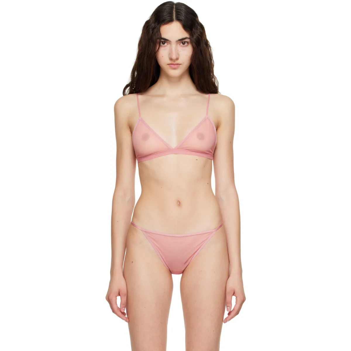 Ruby Triangle Bralette by Calvin Klein Collection