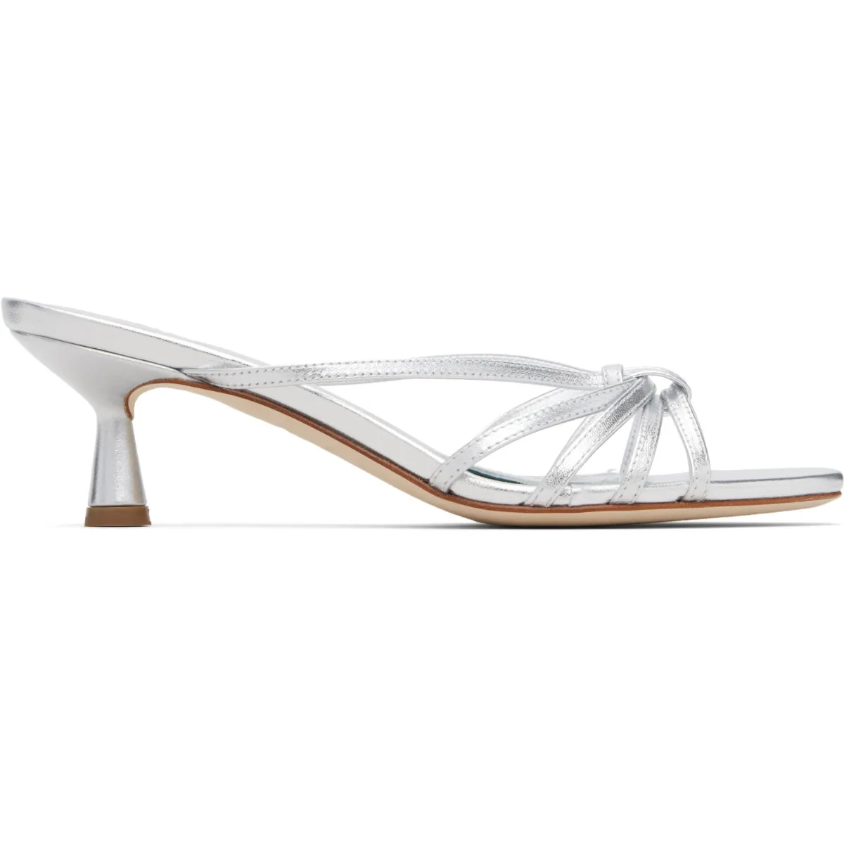 Abby Leather Heeled Sandals by Aeyde