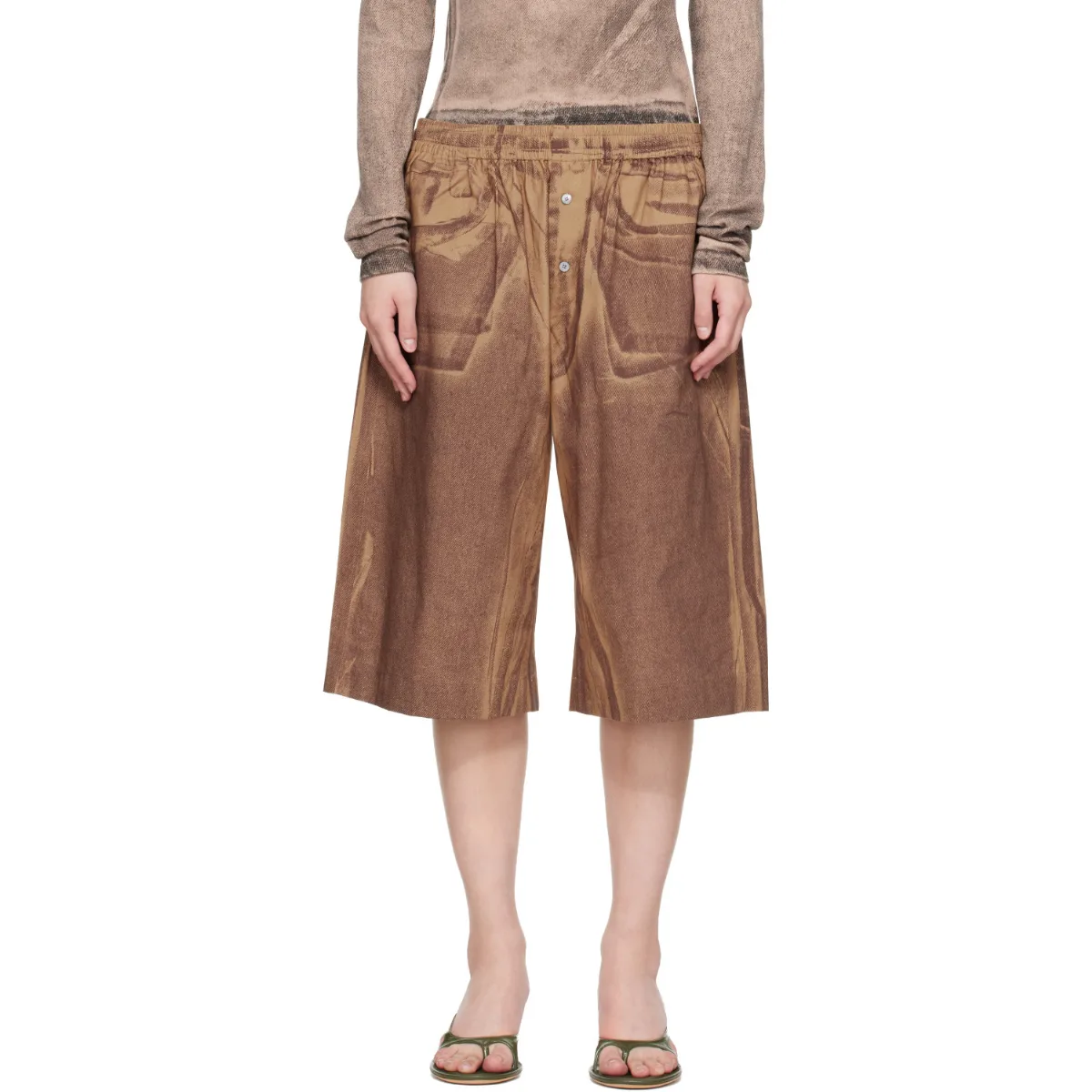 Printed Shorts by Acne Studios