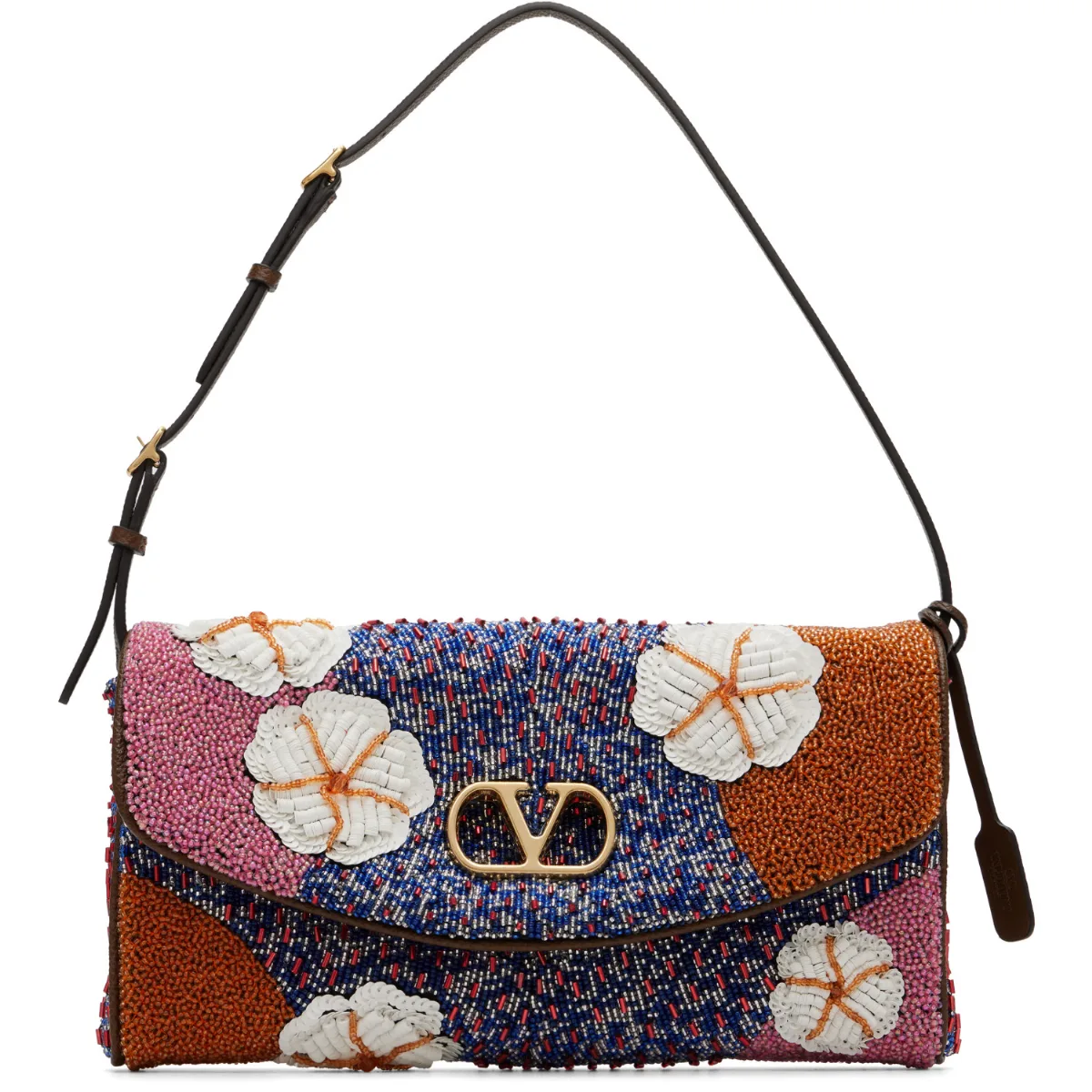 Devain Small Embroidered Shoulder Bag by Valentino Garavani
