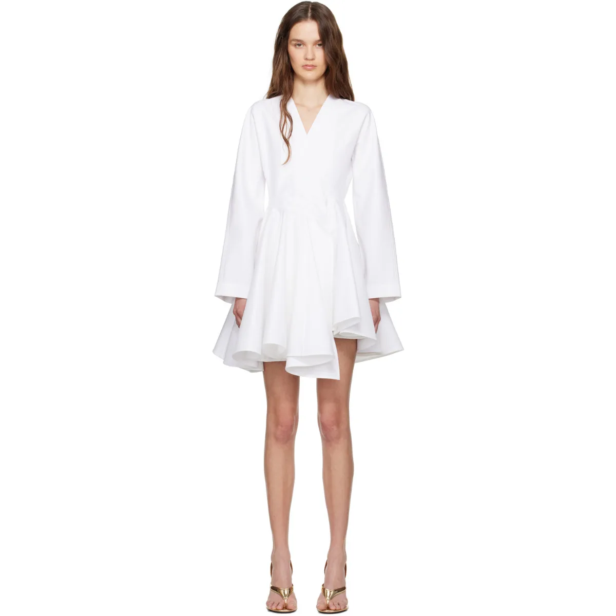 Cotton Poplin Minidress