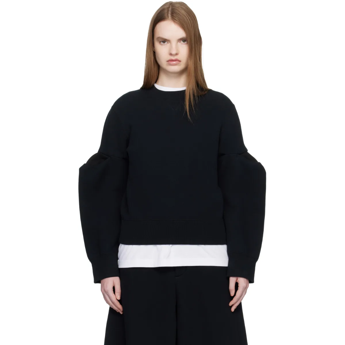 Sponge Sweat Pullover Sweatshirt by sacai