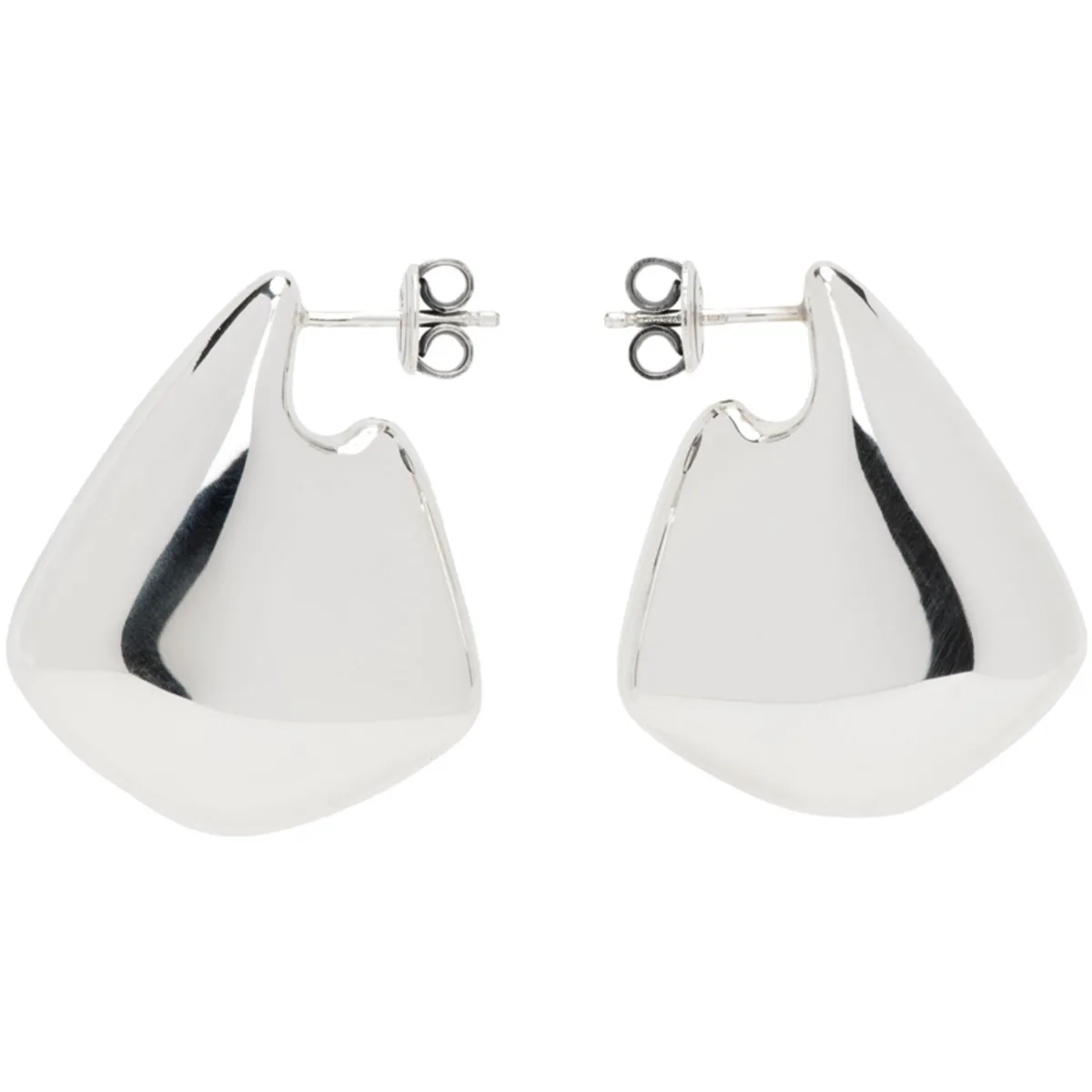 Small Fin Earrings by Bottega Veneta