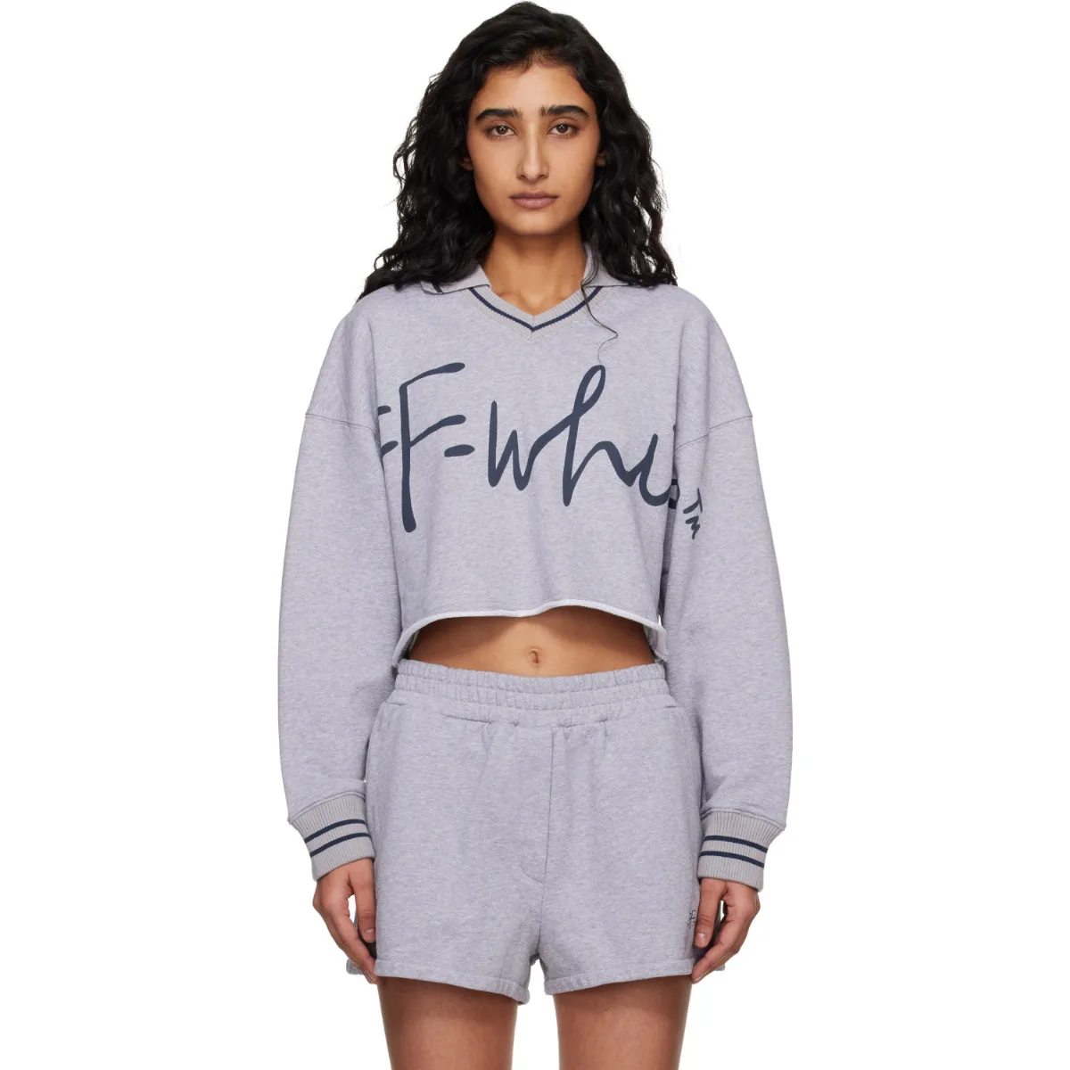 OW Script Crop Polo by Off-White