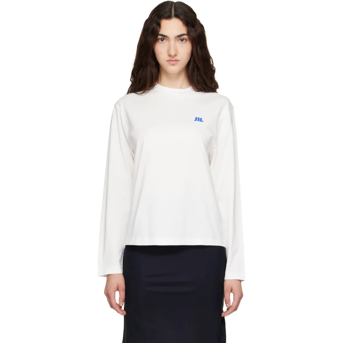 Cotton Crew-Neck T-Shirt by Jil Sander