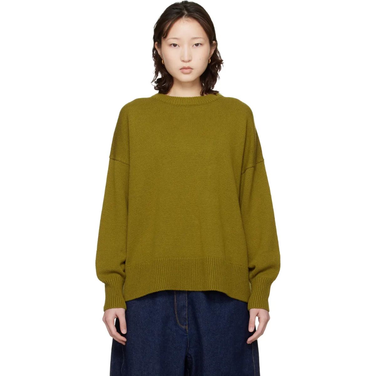 Merino Wool Oversized Sweater by Cordera