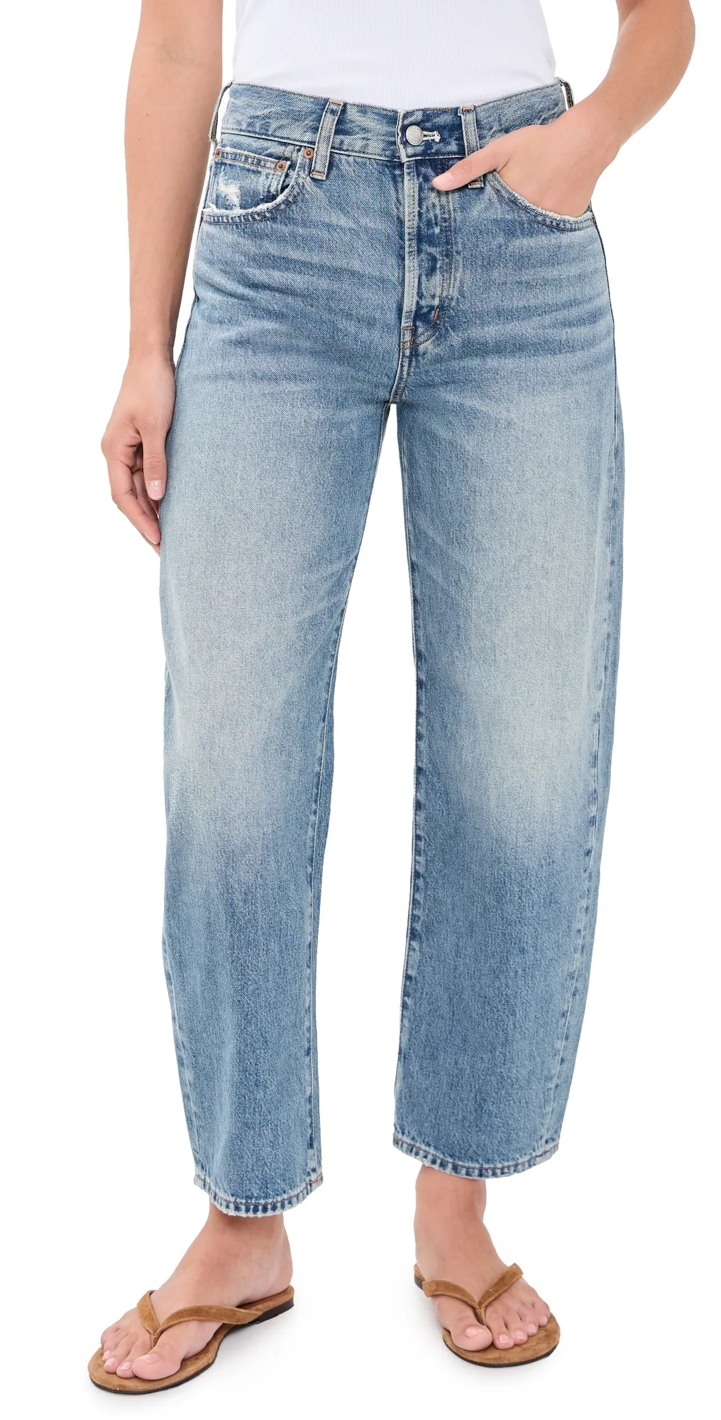The Barrel-Leg Jeans by Madewell