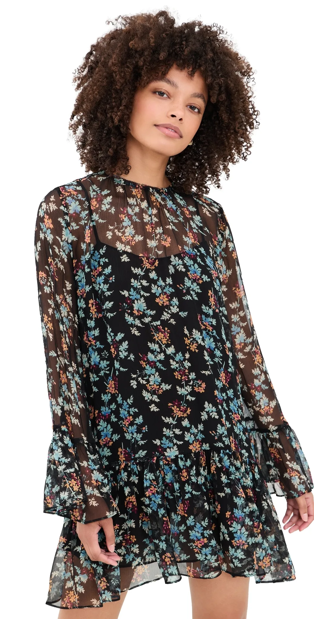 Emmeline Silk Mini Dress by Ulla Johnson