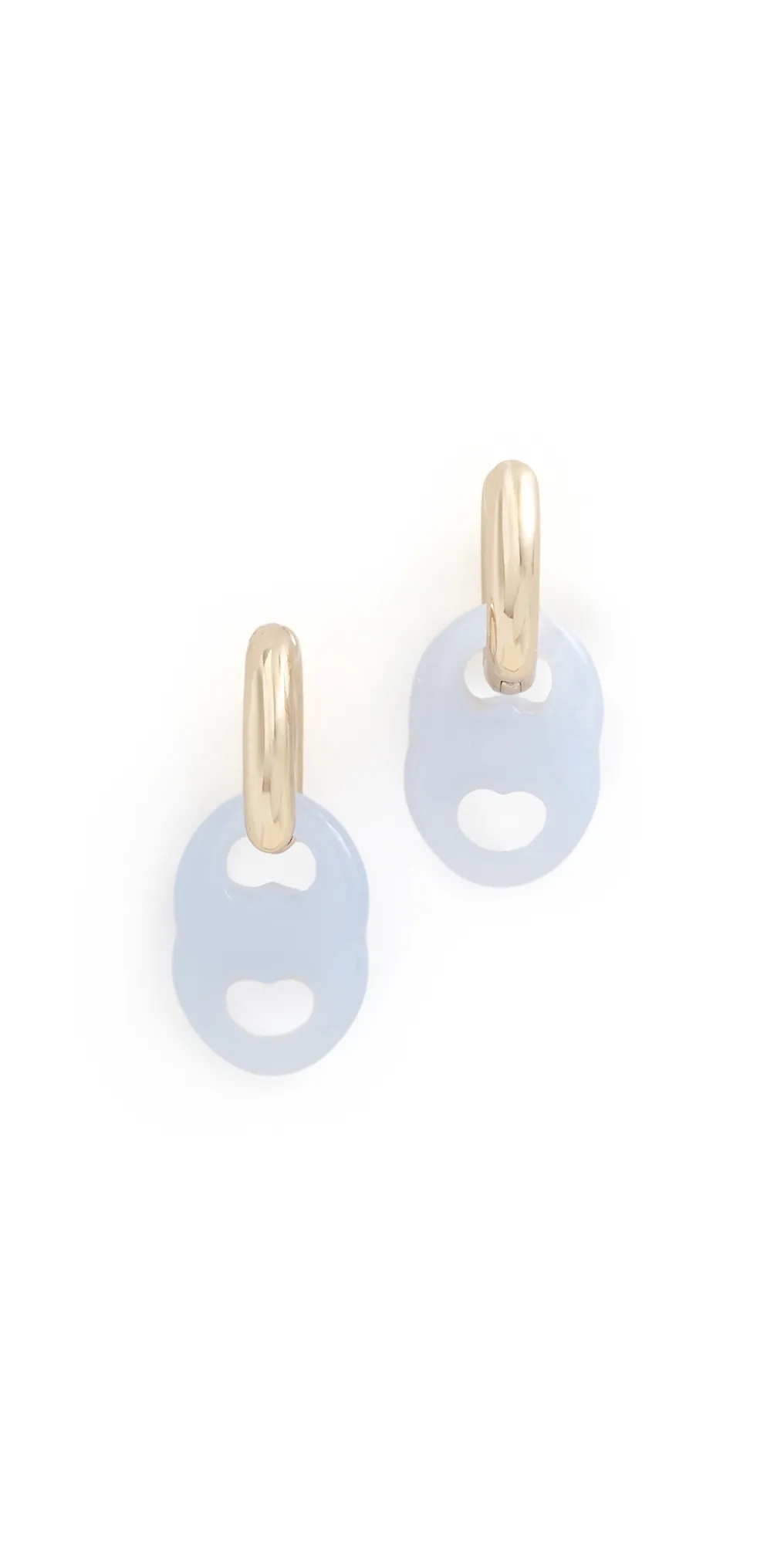Gemini Link Small Hoop Earrings