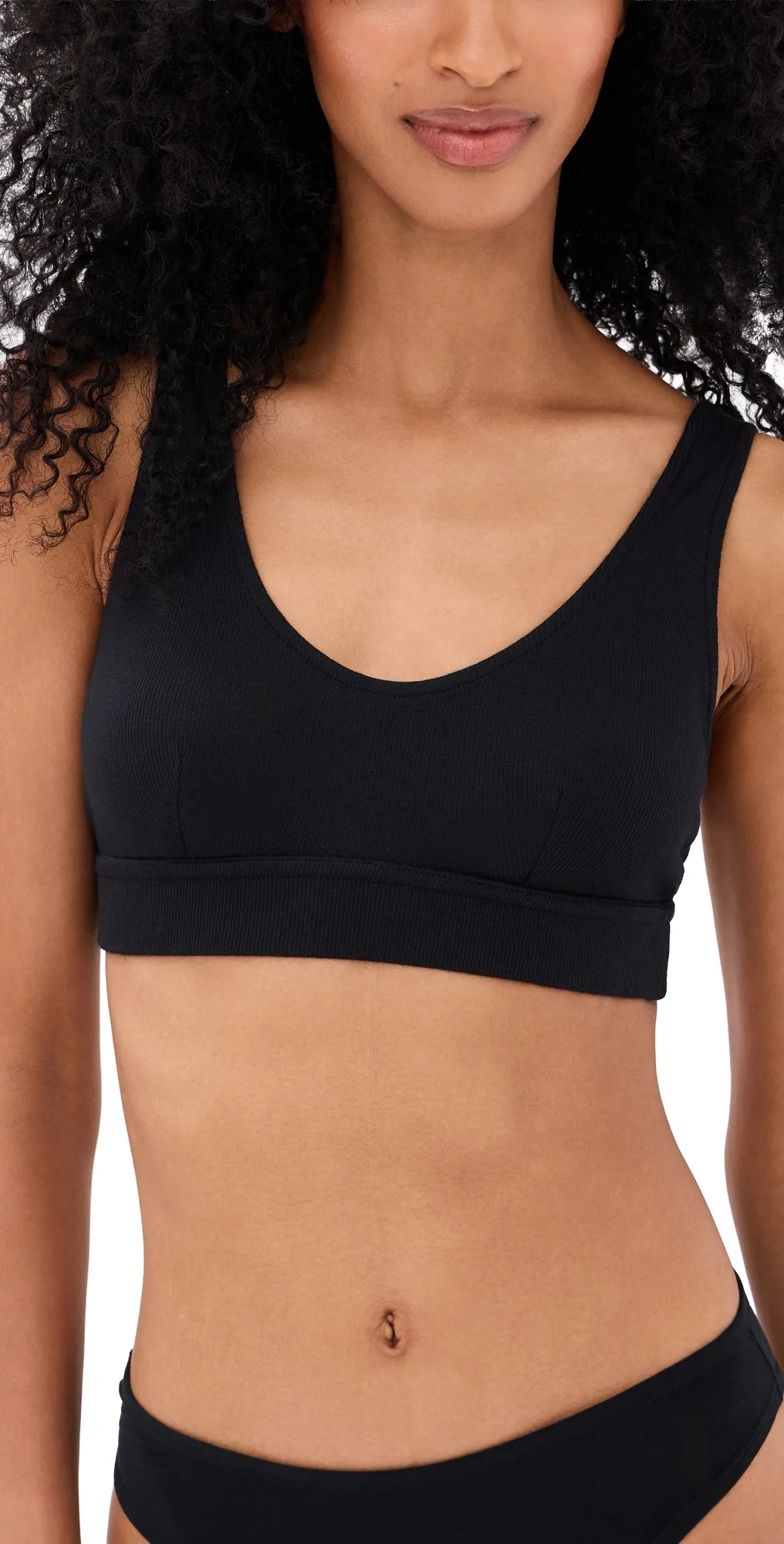 Better Than Basic Rib Bralette by Commando