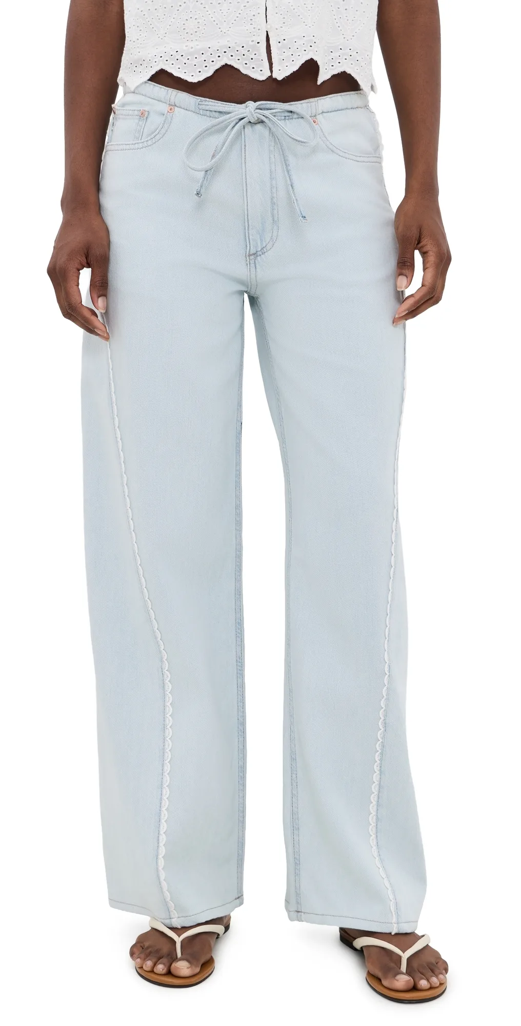 Sienna Low Slung Wide Leg Relaxed Jeans by DL1961
