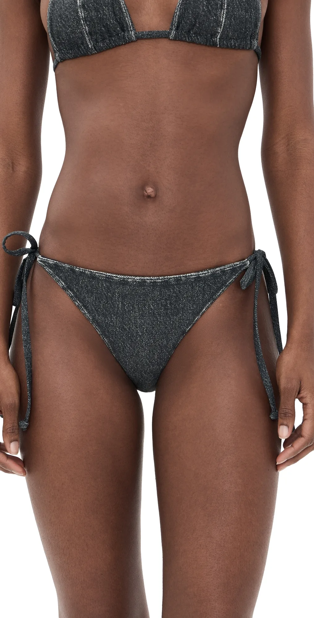 Miramar Triangle String Bikini Bottoms by rag & bone