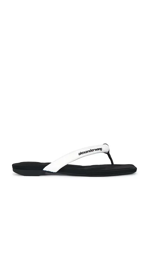 Jenna Tubular Flat Thong Sandal by Alexander Wang