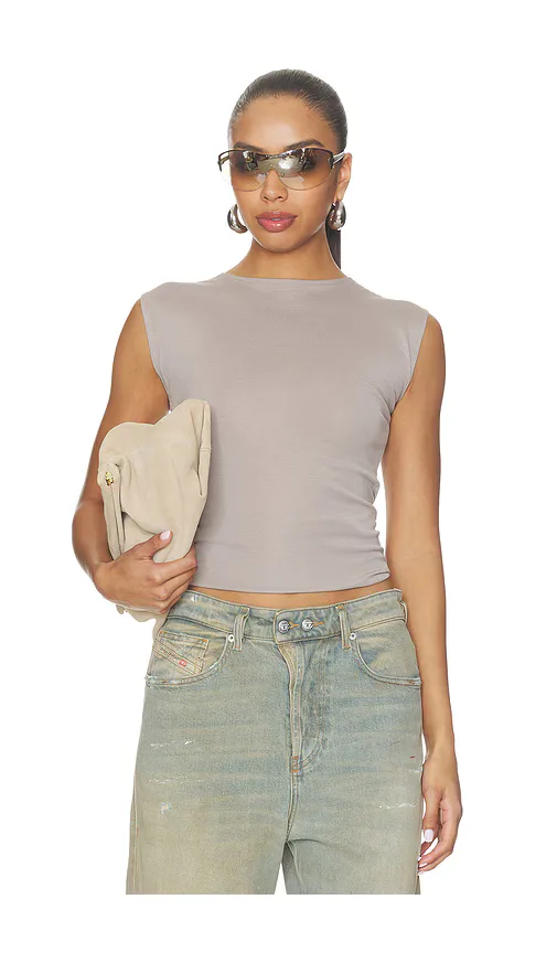Soft Rib Fitted Tank Top by Fear of God ESSENTIALS