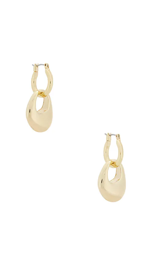 Pebble Loop Earrings by Ettika