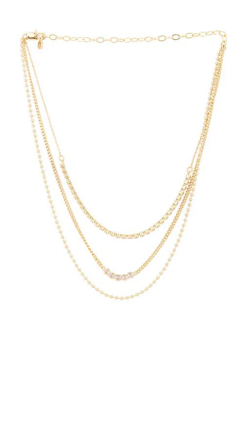 Crystal Layers Necklace