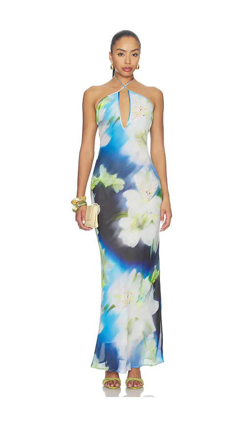 Mirae Cross Front Maxi Dress by Runaway The Label