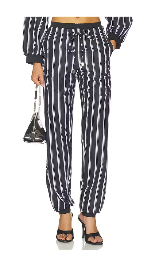 Striped Poplin Pant by THE ATTICO