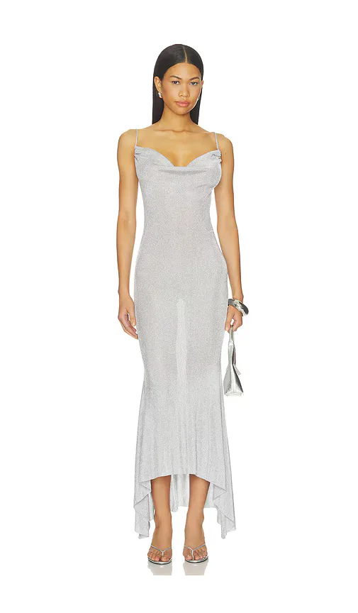 Elsie Cowl Neck Dress by GUIZIO