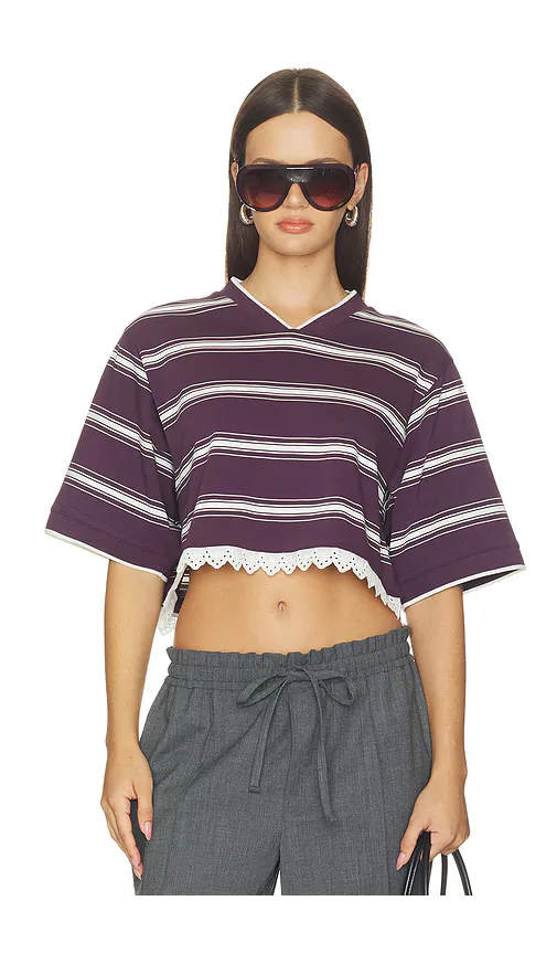 Luisa Cropped Jersey by Bec + Bridge