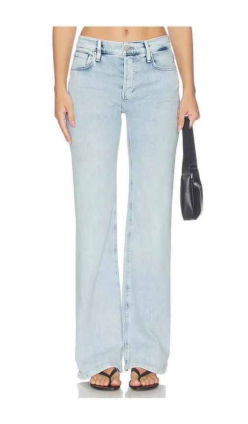 Rosie High Rise Wide Leg Jeans by Hudson Jeans