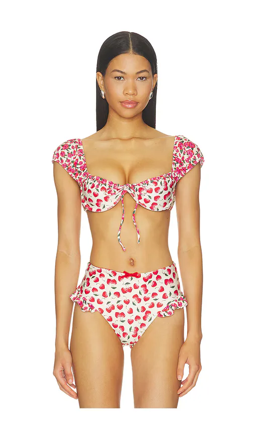 Lupita Cherish Bikini Top by Agua Bendita