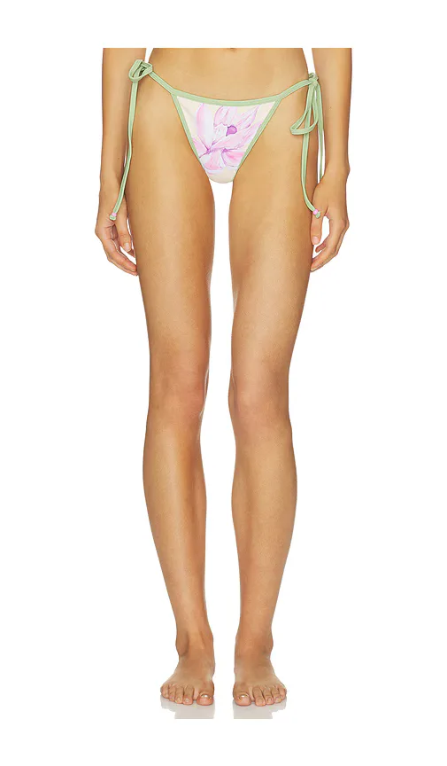 The Bailey String Bikini Bottom by Juliet Johnstone